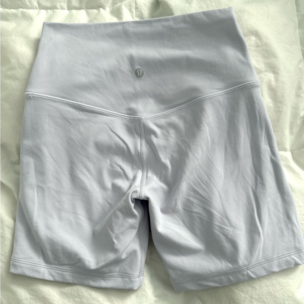 Lululemon Serene Blue 6” Align Shorts